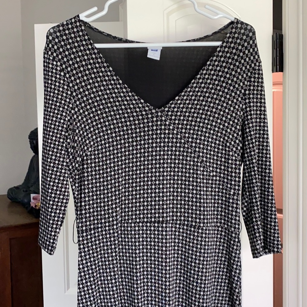Mock wrap Gap midi dress size S